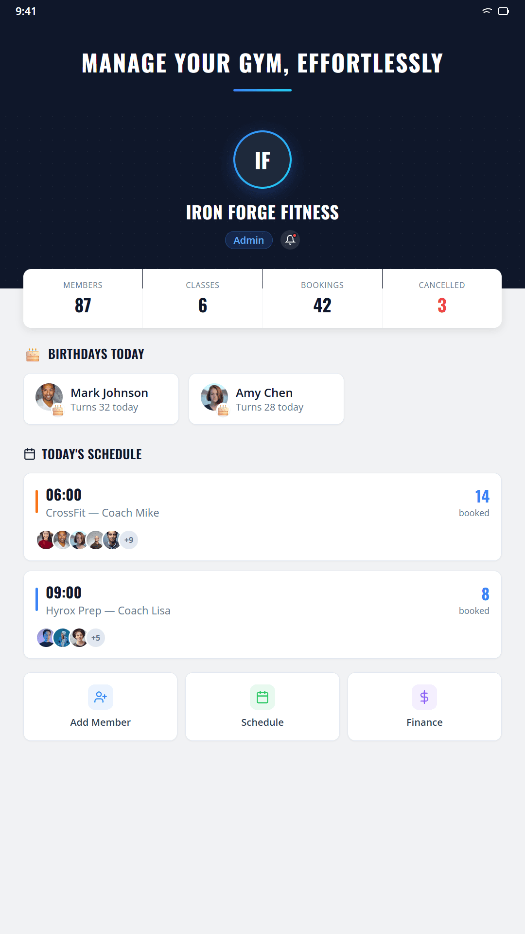 Staff Dashboard